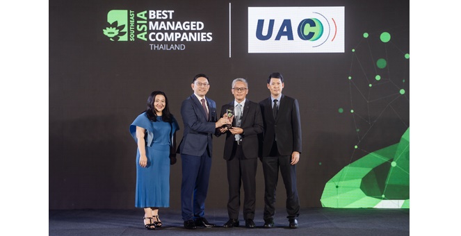 UAC คว้ารางวัล Thailand’s Best Managed Companies 2023