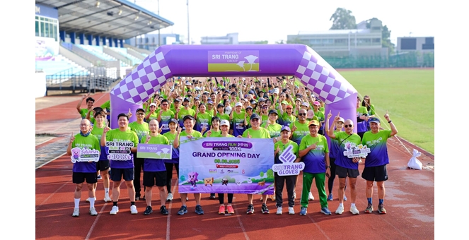 รูป กลุ่มบริษัทศรีตรัง จัดกิจกรรม SRI TRANG RUN 2025 เสริมสร้างสุขภาพดีให้พนักงาน ตามแนวทาง ESG