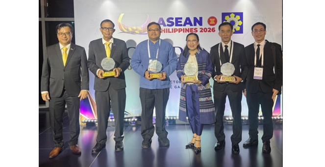 กฟผ. คว้า 5 รางวัล ASEAN Energy Awards 2026