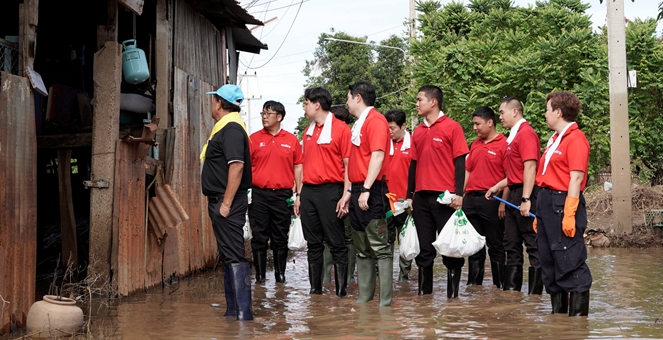 แม็คโครผนึกกำลังภาครัฐ-เอกชน-ท้องถิ่น ร่วมขับเคลื่อนฟื้นฟูชุมชนหลังน้ำลด เริ่มที่สิงห์บุรี ก่อนขยายสู่จังหวัดอื่น