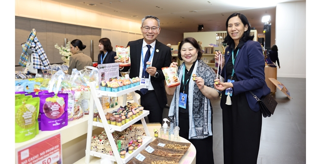 SME D Bank ชื่นชมผลิตภัณฑ์ลูกค้า ร่วมโชว์ศักยภาพ ในการประชุมประจำปี IMF-World Bank AM2026