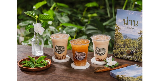 สิงห์ปาร์ค เชียงราย x Cafe Amazon เปิดตัว Gardenia Tea ชารางวัลโลก กลิ่นหอมดอกไม้