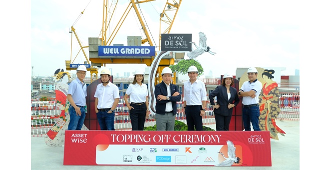 แอสเซทไวส์ ตรวจความพร้อมงานก่อสร้างโครงการ “Atmoz De Sol ทิพวัล สเตชั่น” คอนโดสไตล์เอเชี่ยน ติด MRT สถานีทิพวัล มั่นใจพร้อมส่งมอบให้ลูกค้าต้นปี 2570