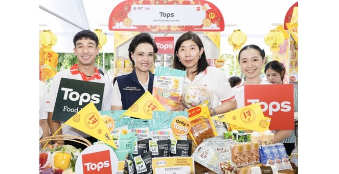 ท็อปส์ ขานรับกระทรวงพาณิชย์ ร่วมงาน “ไทยช่วยไทย อิ่มบุญ อิ่มคุ้ม เทศกาลกินเจ 2569” พร้อมขนทัพสินค้าเจ–Plant-based จัดโปรสุดคุ้ม ลดแรง 10 - 50% ตลอดเดือนตุลาคม