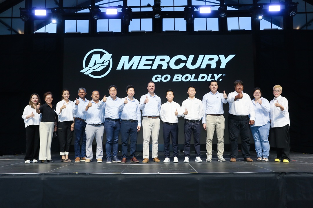 “Motor Field Marine” คว้าสิทธิ์ตัวแทนจำหน่าย “Mercury Marine”