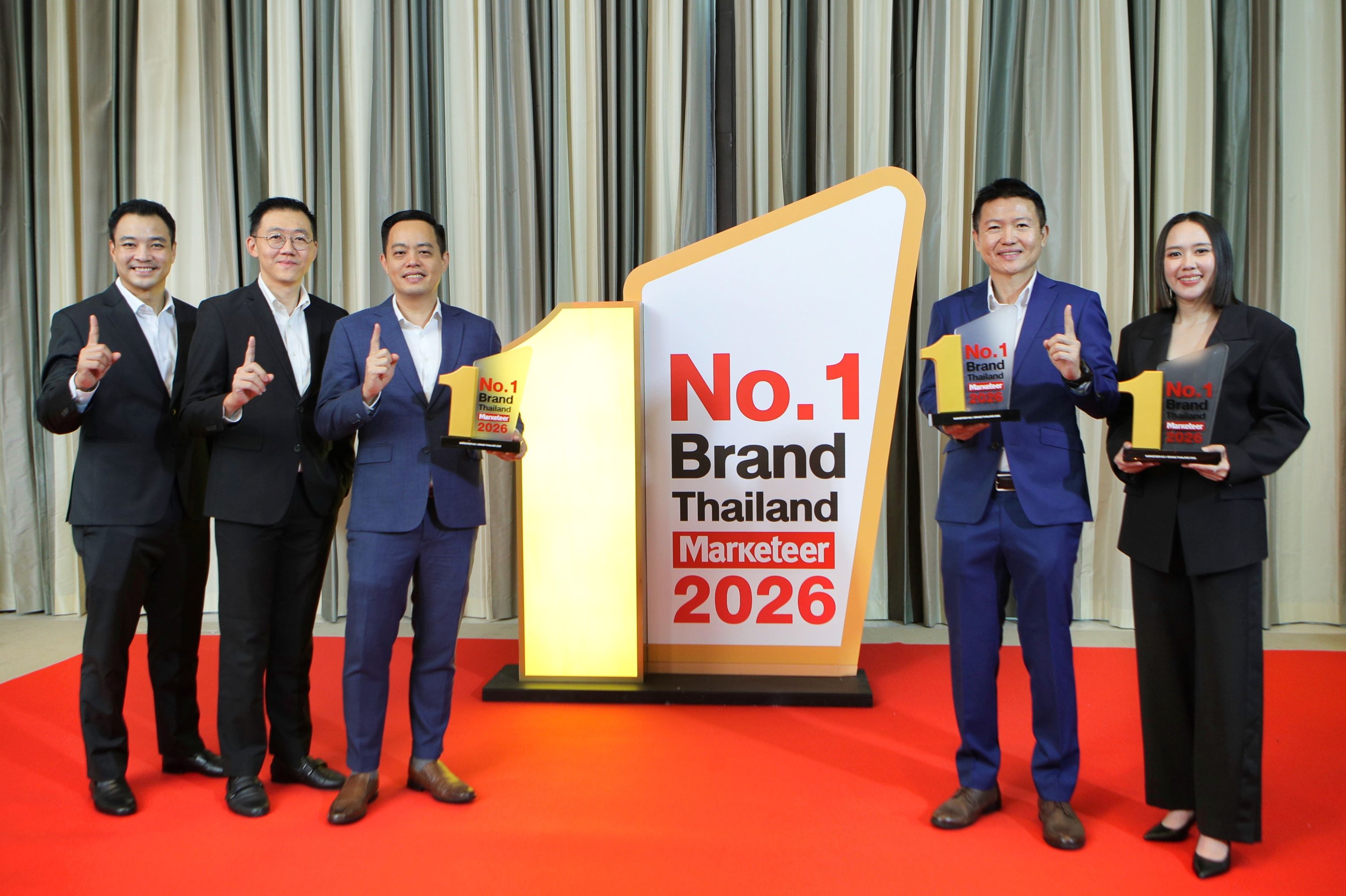 แสนสิริ แบรนด์ที่ `ผู้บริโภคเลือกและไว้วางใจสูงสุด` ในทุกยุค `Marketeer No.1 Brand Thailand 2026` ยืนหนึ่งอสังหาฯรายแรก และ รายเดียว กวาดครบ 3 รางวัลใหญ่ 3 ปีซ้อน