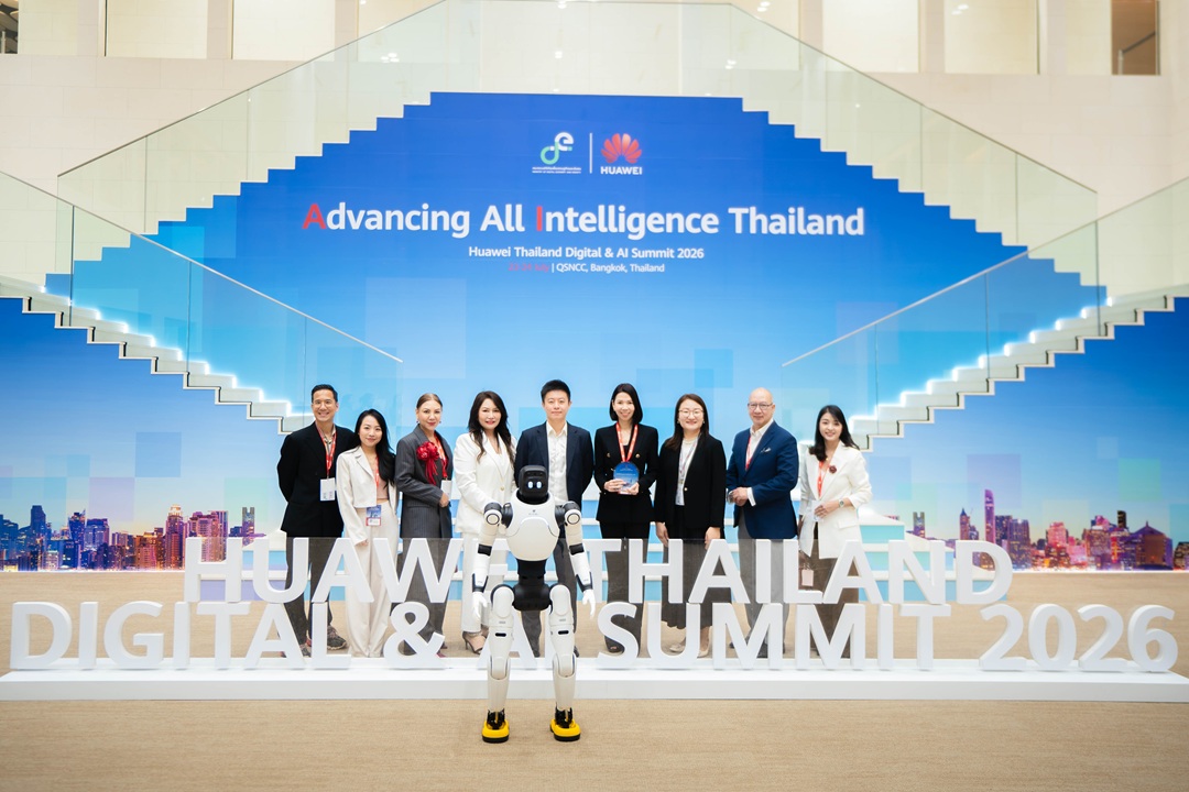 PRTR คว้ารางวัล `Huawei Gold Supplier Award 2026` สะท้อนมาตรฐานการให้บริการด้าน Total HR Solutions