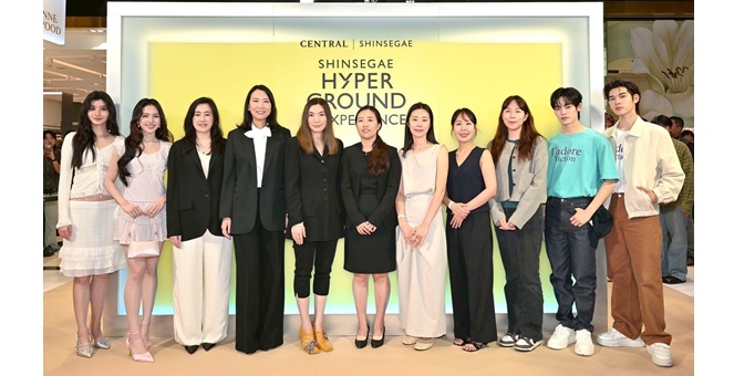 ห้างเซ็นทรัล ผนึกชินเซเก เปิดเกมรุกค้าปลีกไทย–เกาหลี จัดงาน “SHINSEGAE Hyperground K-Experience x CENTRAL @ centralwOrld”