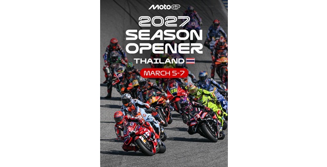 ทั่วโลกจับตา! “MotoGP” ประกาศเลือก “ไทย” เปิดศึกฤดูกาล 2027 ต้อนรับกติกาใหม่ ตอกย้ำหมุดหมายมอเตอร์สปอร์ตสำคัญ 3 ปีซ้อน