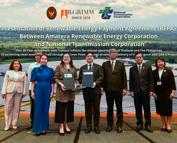 ARECO บี.กริม เพาเวอร์ ผนึก TransCo ลุยขายไฟโซลาร์ 50MW ในฟิลิปปินส์