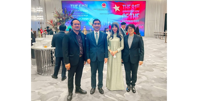 สมาคมนักข่าวฯร่วมยินดีฉลอง 50 ปี ความสัมพันธ์เวียดนาม-ไทย