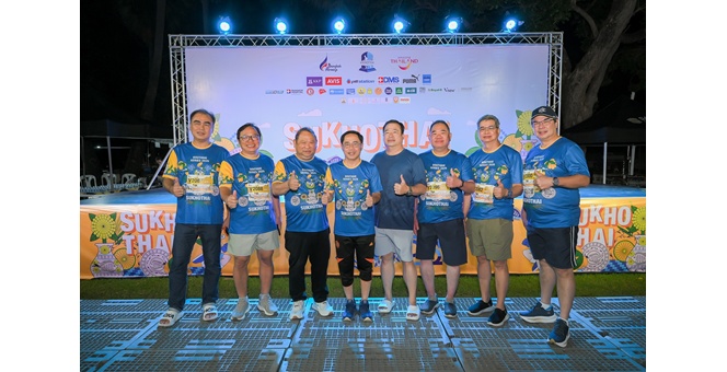 นักวิ่งกว่า 2,000 คน ร่วมพิชิตเส้นชัยเมืองมรดกโลก “บางกอกแอร์เวย์ส สุโขทัย ฮาล์ฟ มาราธอน 2026” สัมผัสเสน่ห์รุ่งอรุณและเส้นทางประวัติศาสตร์แห่งอารยธรรมสุโขทัย