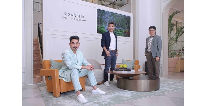 แสนสิริ ผู้นำด้านดีไซน์ ชูแนวคิด `Sansiri WELL, IN EVERY DAY` ปั้น Well-Being Ecosystem เชื่อมที่อยู่อาศัย-คอมมูนิตี้-บริการ-ไลฟ์สไตล์ เซ็ตมาตรฐานใหม่อสังหาฯ ไทย