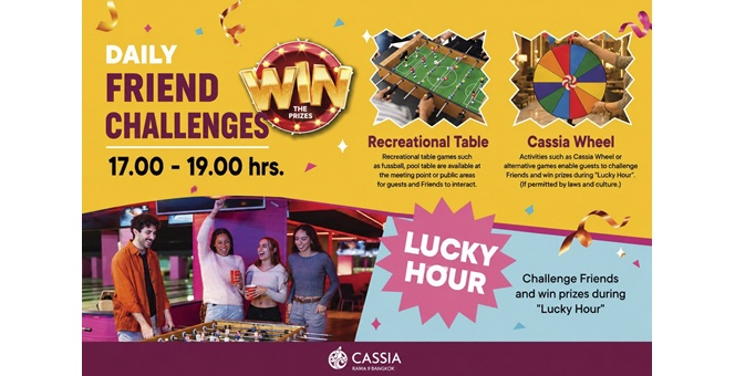 “ไซมิส แอสเสท” เติมเต็มประสบการณ์โรงแรมเหนือกว่าการเข้าพัก ส่ง Cassia Rama 9 Bangkok และ TRIBE Living Bangkok Sukhumvit 39 จัดเต็มโปรโมชั่นห้องพัก เวลเนส อาหาร และบริการสำหรับโอกาสพิเศษ