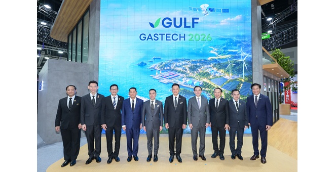 GULF เปิดฉากงาน “Gastech 2026” ชู “Integrated Infrastructure, Powering Tomorrow” เชื่อมพลังงานมั่นคง สู่โลกดิจิทัล