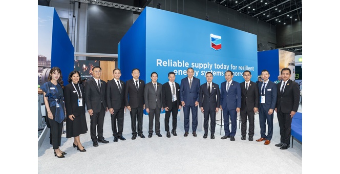 เชฟรอนร่วมจัดแสดงนิทรรศการในงาน Gastech 2026 พร้อมต้อนรับคณะผู้บริหารกระทรวงพลังงาน