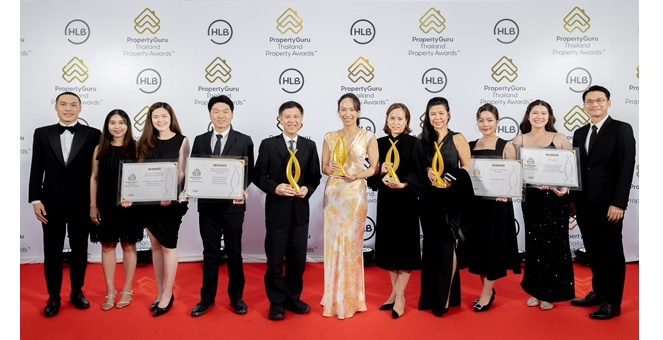 PROUD กวาด 4 รางวัลใหญ่ ตอกย้ำการเป็นผู้นำ ‘Luxury Wellness Developer’ จาก PropertyGuru Thailand Property Awards 2026