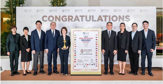 โรงพยาบาลบำรุงราษฎร์ คว้ารางวัล Asia Best Employer Brand Awards 2026 ตอกย้ำองค์กรชั้นนำด้านการบริหารและพัฒนาบุคลากร