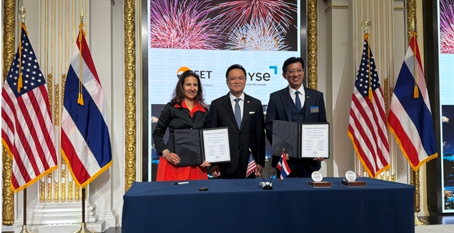 ตลาดหลักทรัพย์ฯ ลงนาม MOU กับ NYSE เดินหน้า Dual Listing โดยมีนายกฯ ร่วมเป็นสักขีพยาน